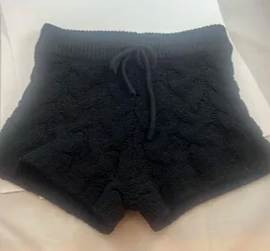 Forever 21 - sweater material shorts. Small. Black. thumbnail 1