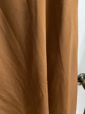 Chocolate maxi dress with ruffle sleeves thumbnail 5