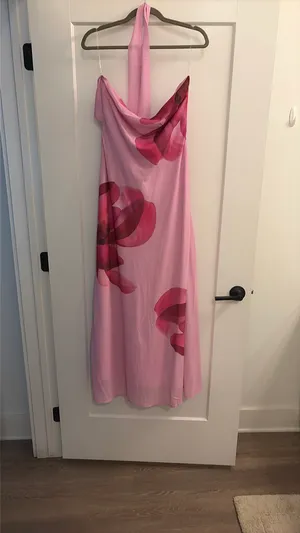 Peppermayo Prim Pastel Pink Floral Maxi Dress thumbnail 4