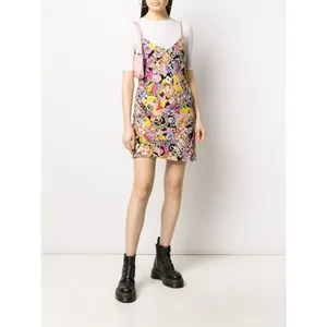 Chia Ferragni collage-print slip dress thumbnail 2