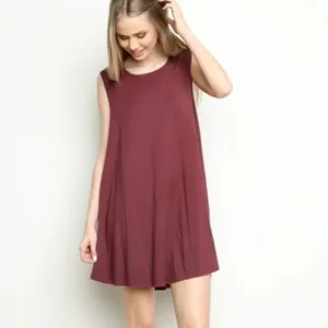 ✨ Brandy Melville Alena Swing Dress in Burgundy✨ thumbnail 2
