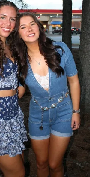 Nasty Gal Denim Romper  thumbnail 1