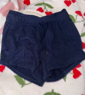 Navy blue sweat shorts from Amazon thumbnail 1