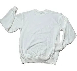 Sporty & Rich Crew Neck White Sweatshirt Oversized Street Wear thumbnail 1