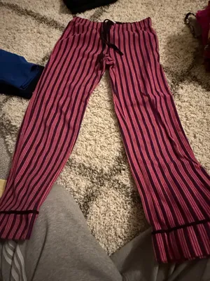 Striped pj pants Red thumbnail 1