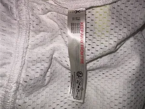 NWT Free People Movement When In Venice Mesh Shorts Small White Combo thumbnail 7