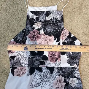 Keepsake The Label‎ Restless Heart Maxi Dress ivory floral NEW size L thumbnail 12