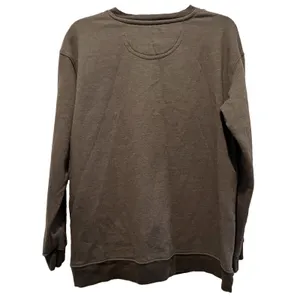 Natural Life Floral Graphic Grey Pullover Crewneck Sweatshirt Pockets Oversize S thumbnail 4