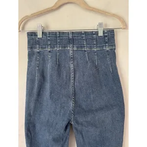Free People We The Free Jayde High Rise Flare Jeans Size 27 thumbnail 8
