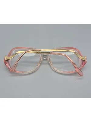 Vintage 1980s Magnivision +3.25 Reading Glasses Oversized Pink Retro Frames thumbnail 3