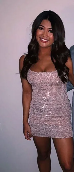 Rosegold Sequin Dress Pink thumbnail 1