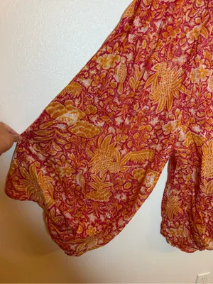 Anthropologie Harem Strapless‎ Jumpsuit thumbnail 4