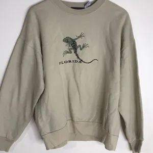 Vintage classic Florida iguana pullover sweatshirt size medium thumbnail 2