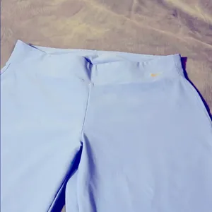 Nike Women's Wide Leg Pants - Light Blue‎ thumbnail 8