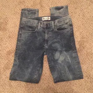 Wildfox Marianne Mid Rise Acid Wash Skinny Jeans Grunge Y2K Indie Sleaze Capsule thumbnail 3