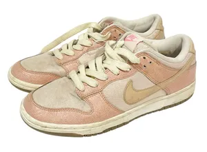 Nike Women’s Size 9 Pink Glitter Dunk Low Top‎ Sneaker thumbnail 1