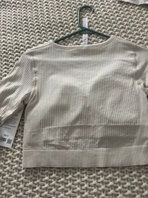 Lululemon Ebb to Street Cropped Long Sleeve thumbnail 4