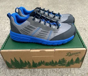 Danner Run Time 3" ESD Composite Toe Sneaker Gray/Blue 12374 Women 7.5M NWB thumbnail 1