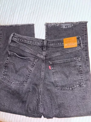 Levi’s Ribcage Straight Jeans Black thumbnail 3