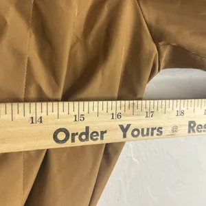 Cole Haan Women's Tan Trench Rain Coat Classic Hooded Medium thumbnail 8