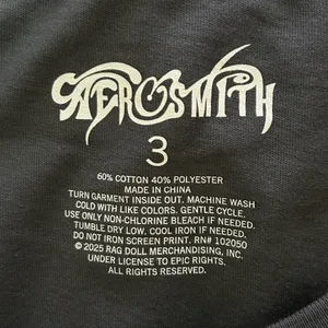 Torrid Aerosmith Oversized Fit Crew Cotton Tee thumbnail 4