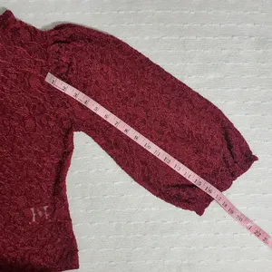 Free People Sweet Talker Lace Blouse‎ Size S thumbnail 6
