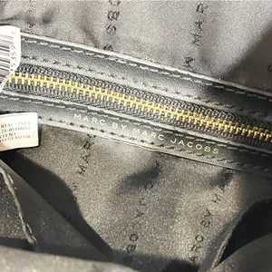 Marc by Marc Jacobs Natasha Nylon crossbody bag Black Medium Gold Brass Zipper thumbnail 6