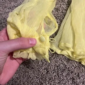 Area Stars Sheer lace long sleeve blouse thumbnail 6