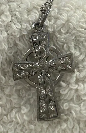 Necklace with pendant sterling silver 925 beautiful unique thumbnail 1