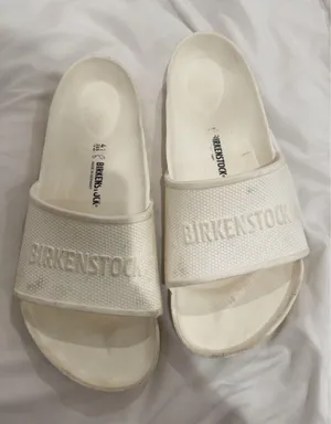 Birkenstock Slides White thumbnail 1