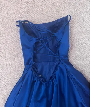 Windsor Dress Homecoming Blue thumbnail 4