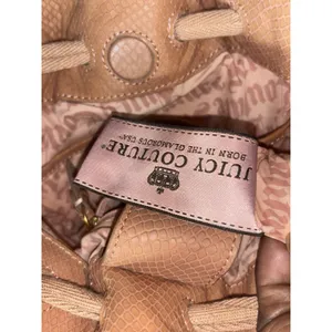 Juicy Couture Embellished Pink Velour Daydreamer Shoulder Bag Purse Vintage Y2K thumbnail 13