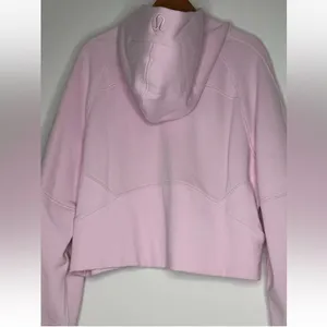 Lululemon Meadowsweet Pink Scuba Oversized Half Zip Hoodie Jacket XL/XXL New thumbnail 5