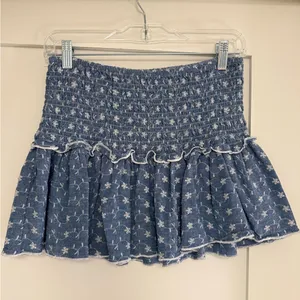 Medium AE High-Waisted Smocked Mini Skirt thumbnail 5