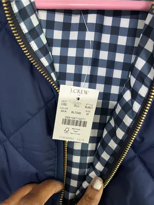 J. Crew Excursion quilted Down Fill Puffer Quilted Vest thumbnail 8