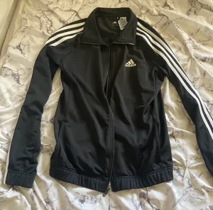 Adidas Classic black track jacket  thumbnail 1