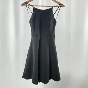 NWT Lulus Play On Curves Backless‎ Dress in Black Size Small thumbnail 4