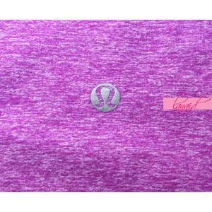 Think Fast Long Sleeve Heathered Ultra Violet Pink Purple Ruched Top 8 thumbnail 13