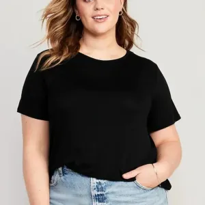 Old Navy Luxe Crew-Neck T-Shirt for Women Medium‎ thumbnail 5