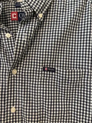 Chaps Easy Care Short Sleeve Button-Down Shirt – Size L/G thumbnail 5