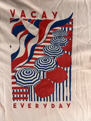 NWT Scotch & Soda Amsterdam Graphic Tee Vacay Everyday Bisque Size M thumbnail 11