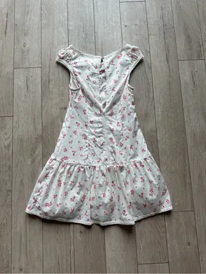 Free People Beasley Mini Dress Ivory Combo thumbnail 3