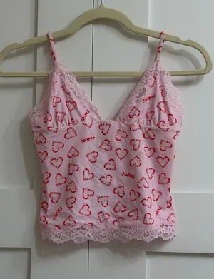 NWT Skims Fits Everybody Lace Triangle Cami SMALL thumbnail 1