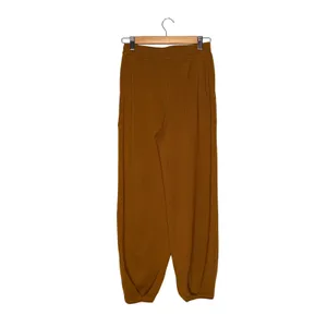 Free People Beach Freya Balloon Knit Pants Womens Medium Excellent Linen Blend‎ thumbnail 2
