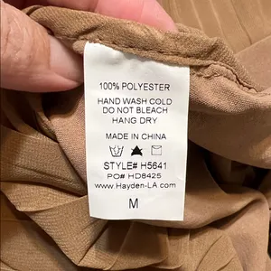 Hayden Tan Long Sleeve Women's coat thumbnail 6