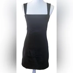 Alice + Olivia Keria Velvet Black Mini A-Line Skirt thumbnail 7