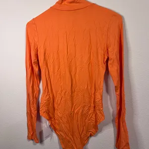 Mango Pop Long Sleeve Orange Bodysuit thumbnail 5