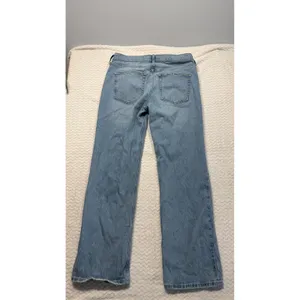 Gap Relaxed Straight Mid Rise Light Wash Blue Denim Jeans Size 30 10R 4435 thumbnail 2