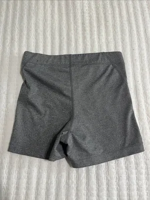 Nike Pro Women's Gray Performance Bike Shorts thumbnail 3