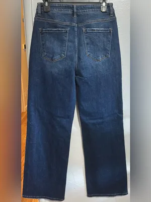 #76 NWT Socialthreads Risen Mila High Rise Full Length Straight Jeans Size 9/29 thumbnail 6